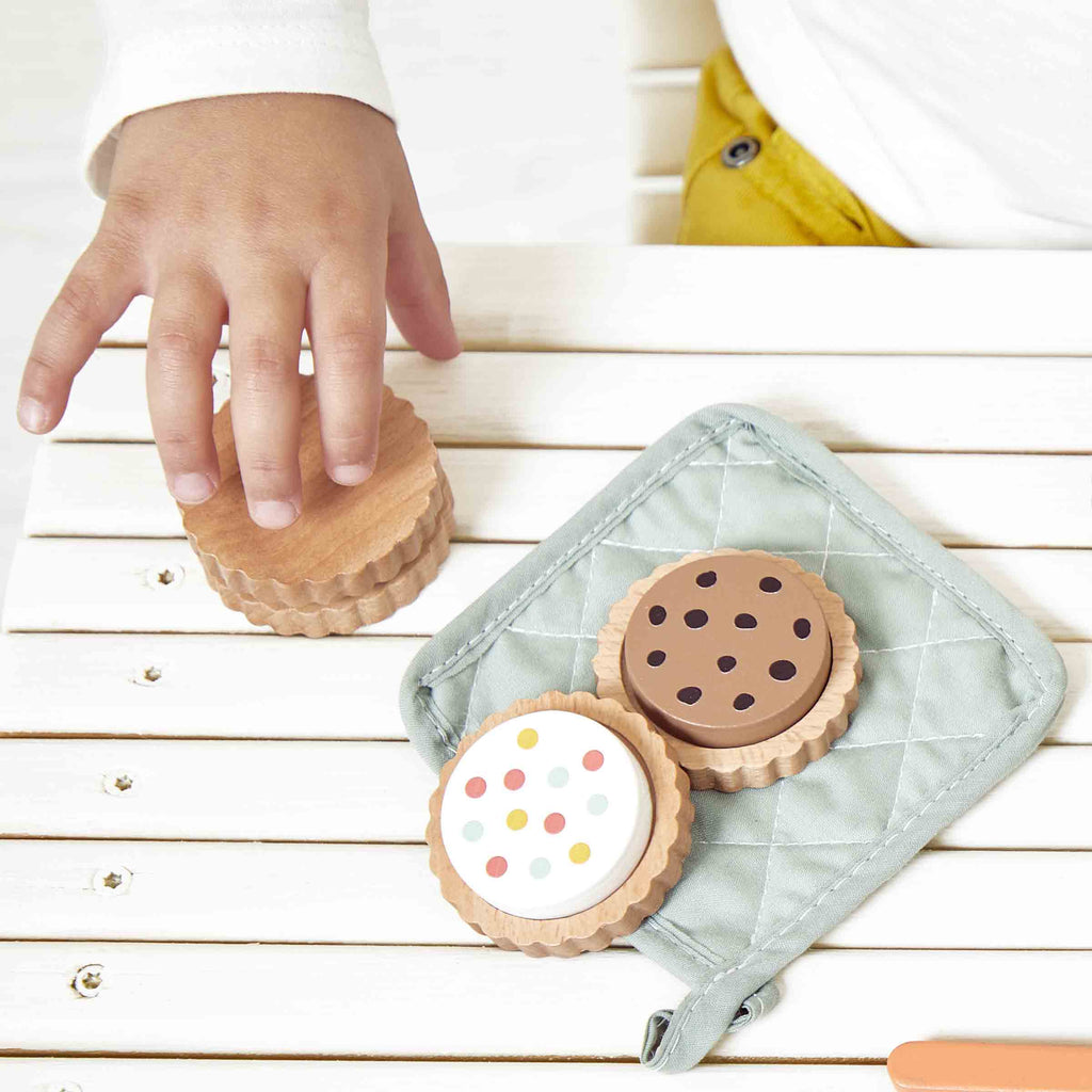 Wooden Cookie Workshop Playset Play Set by Janod | Cotton Planet