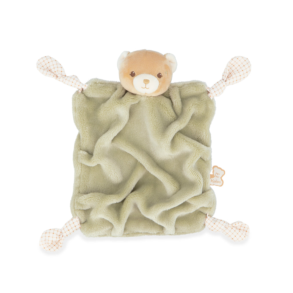 Green Bear Comforter by Kaloo | Cotton Planet