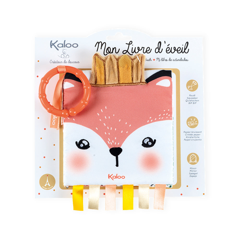 Activity Picture Book The Angry Fox by Kaloo | Cotton Planet