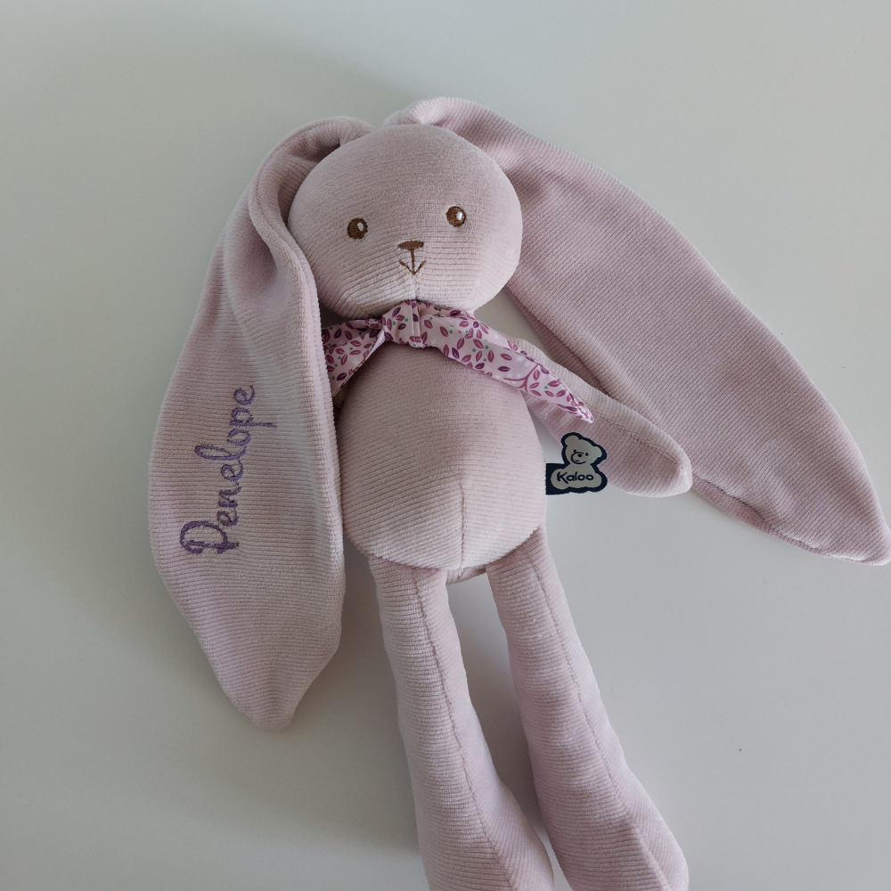 Soft Toy Rabbit Doll Pink Lapinoo by Kaloo | Cotton Planet