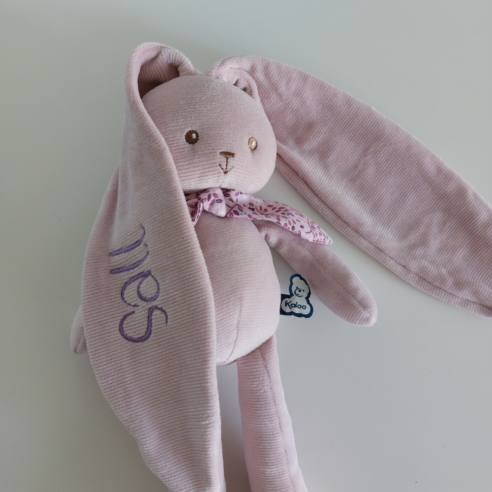 Soft Toy Rabbit Doll Pink Lapinoo by Kaloo | Cotton Planet