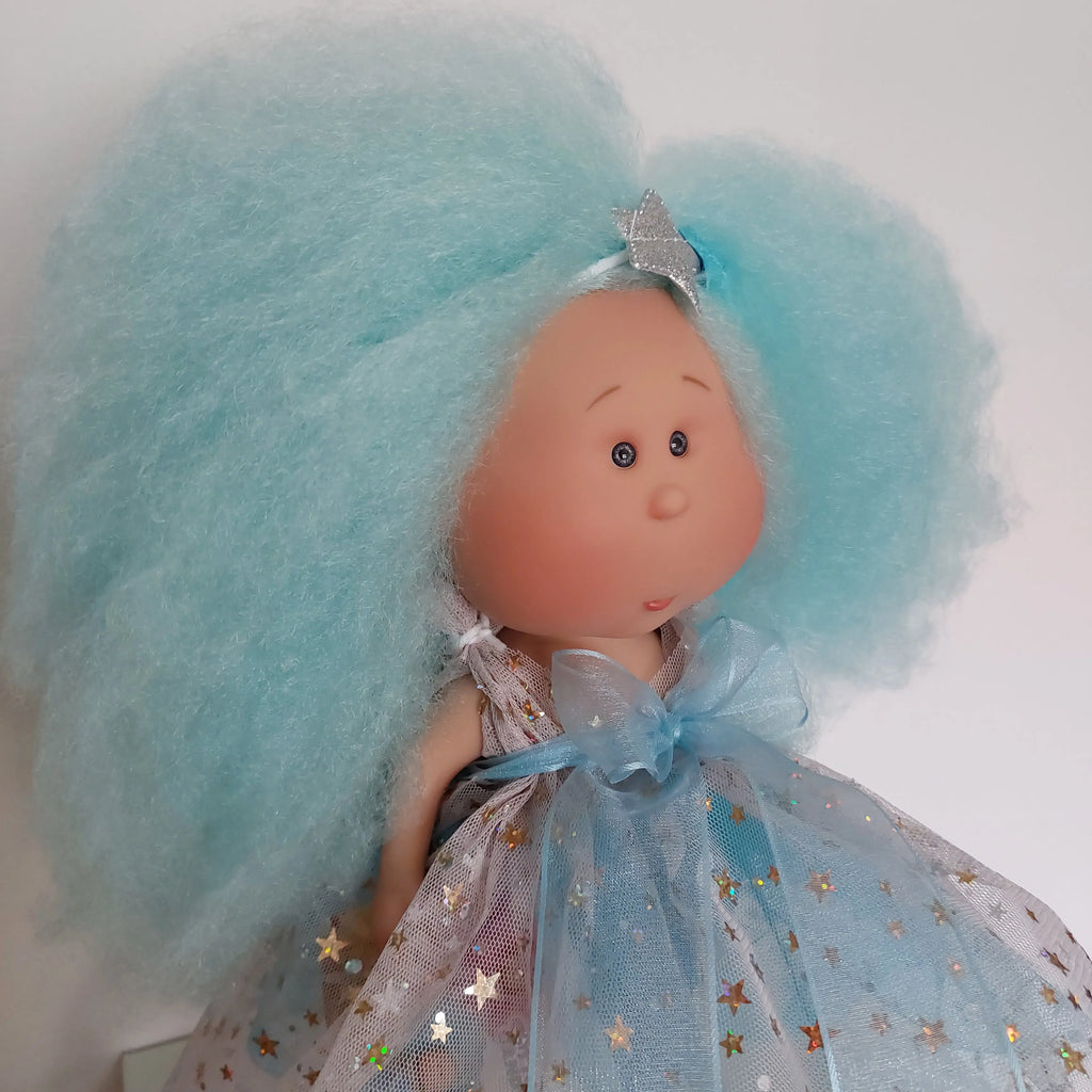 Fairy Doll Mia Cotton Candy in Blue cottonplanet.ie