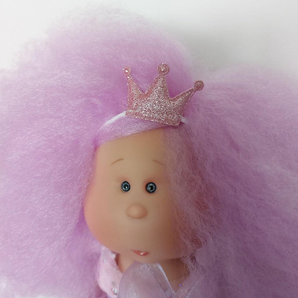 Fairy Doll Mia Cotton Candy in Purple cottonplanet.ie