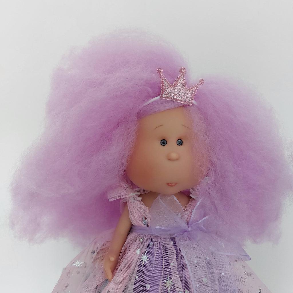 Mia Cotton Candy Purple Doll cottonplanet.ie