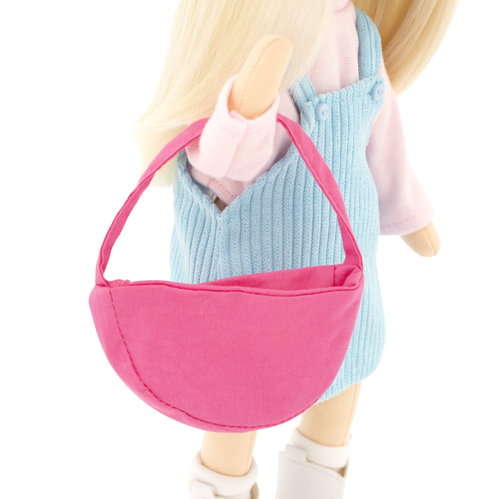 Rag Doll Mia in a Blue Sundress - cottonplanet.ie