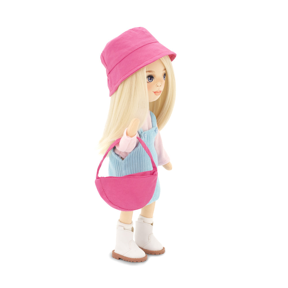 Rag Doll Mia in a Blue Sundress - cottonplanet.ie