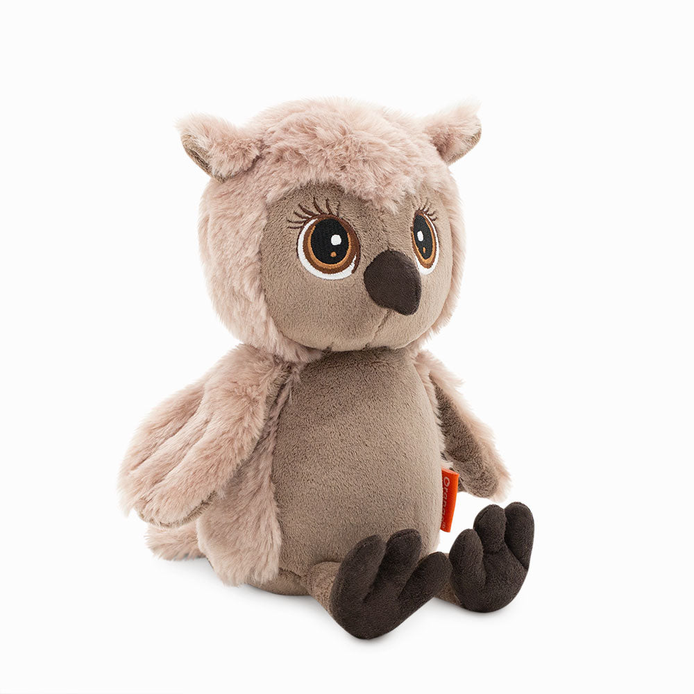 Brown Owl Plush Toy by Orange Toys | Cotton Planet