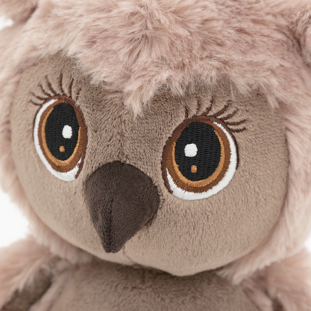 Brown Owl Plush Toy by Orange Toys | Cotton Planet