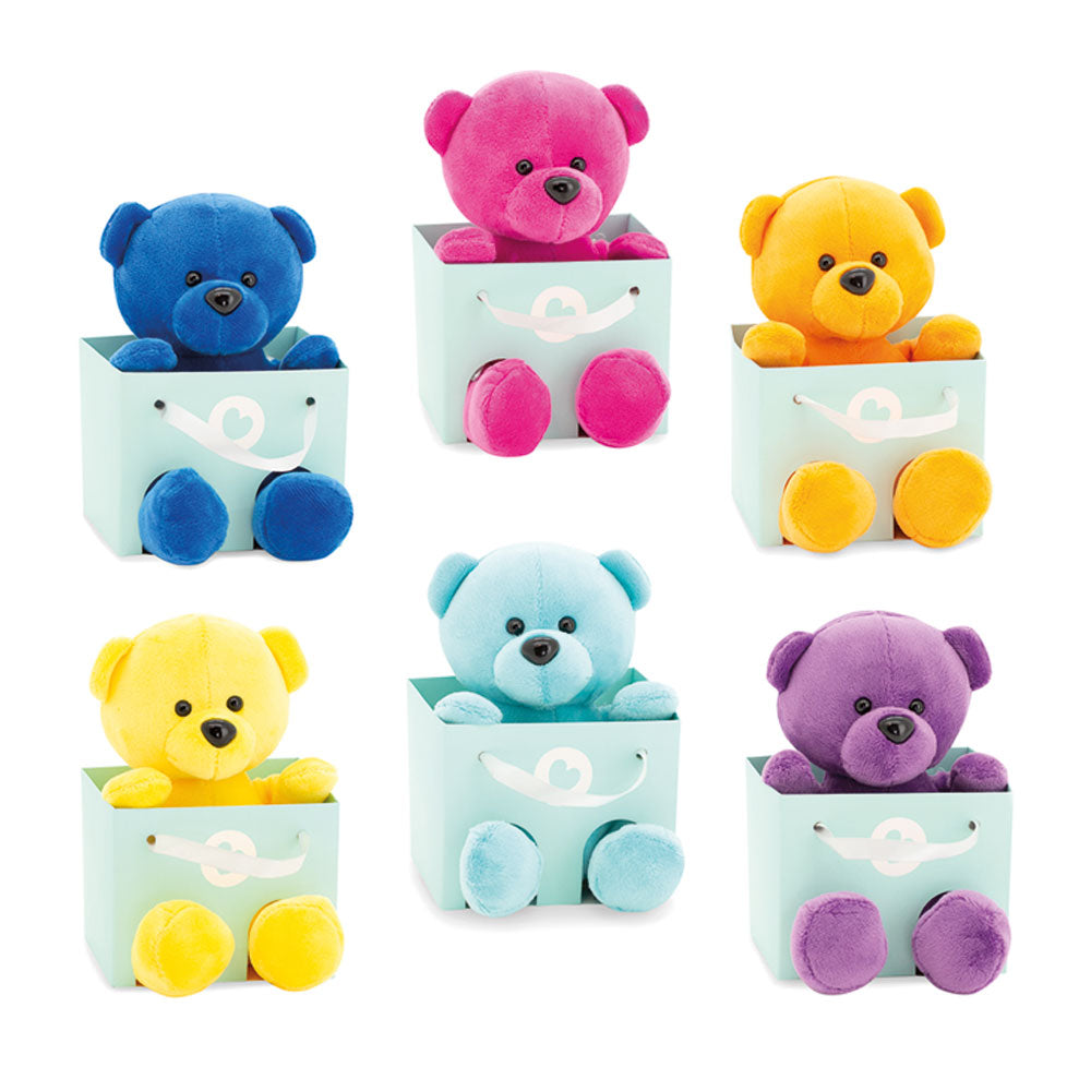 Colourful Teddy Bears in Gift Bag by Orange Toys | Cotton Planet