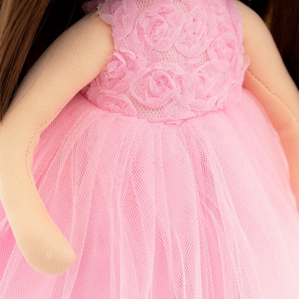 Sophie in a Pink Dress with Roses - coming soon