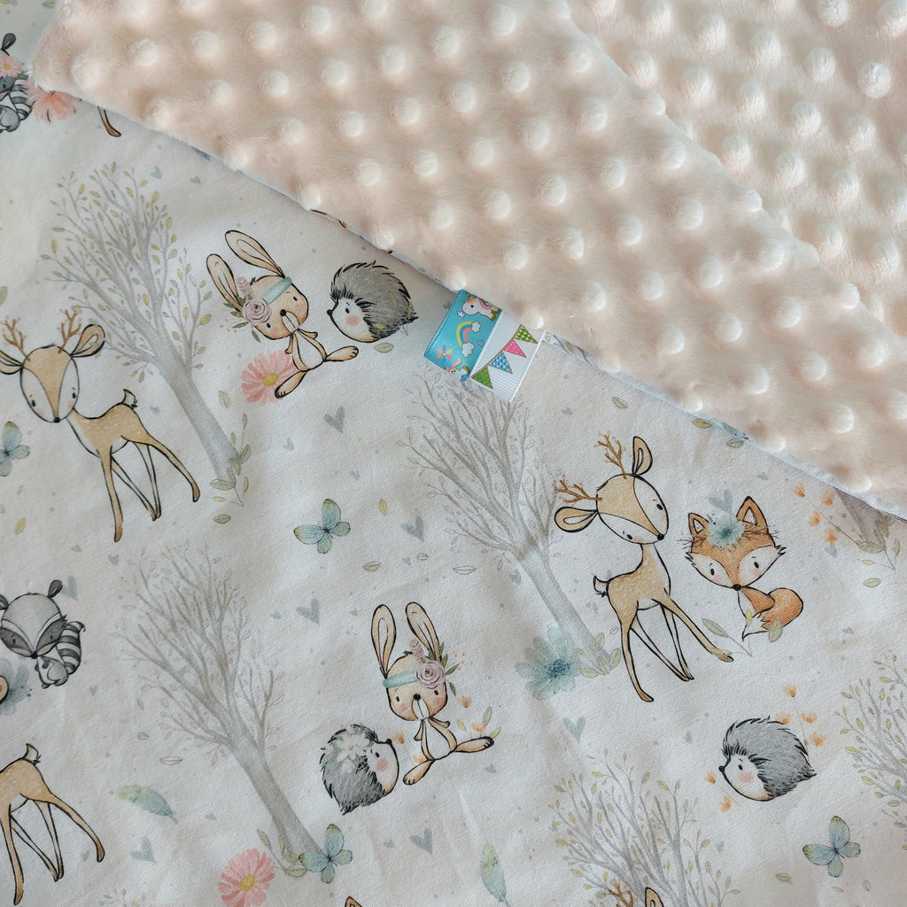 Spring Forest Double Sided Blanket