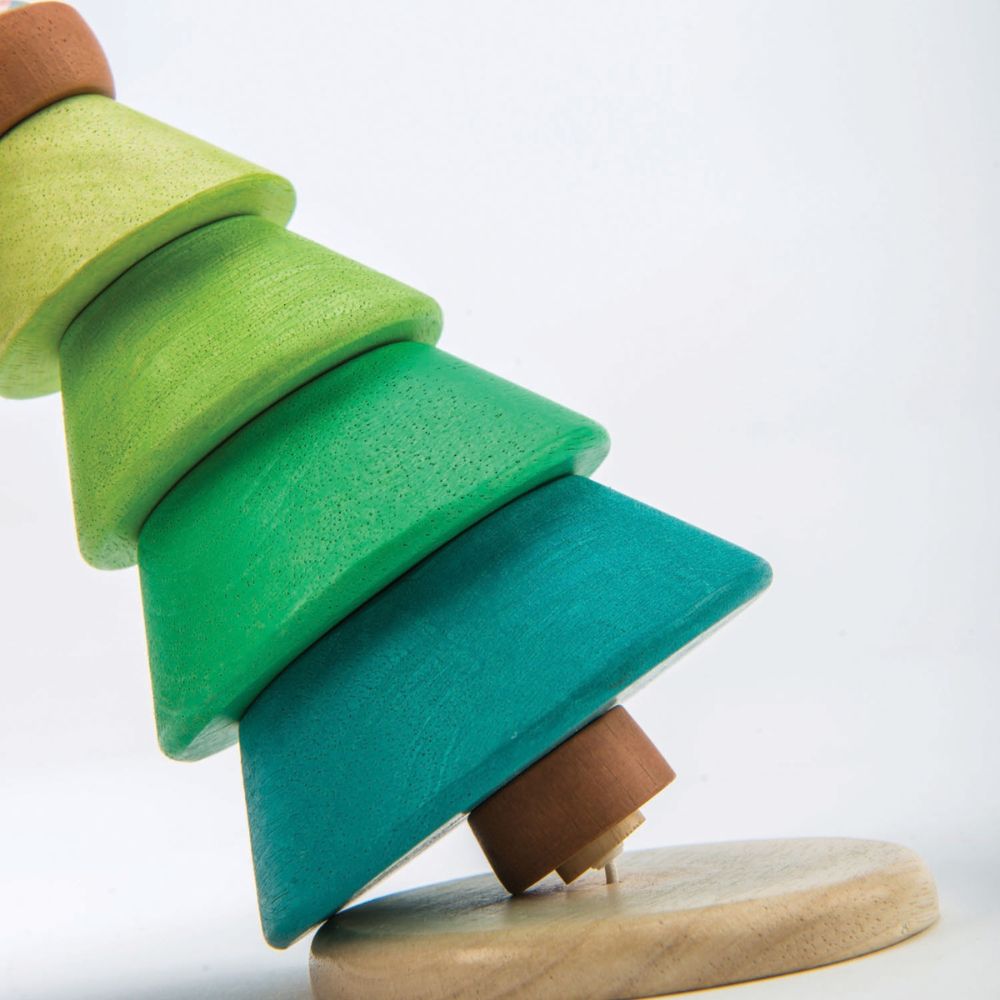 Stacking Tree Stacking Fir Tree Wooden Stacking Toy | Cotton Planet – cottonplanet.ie