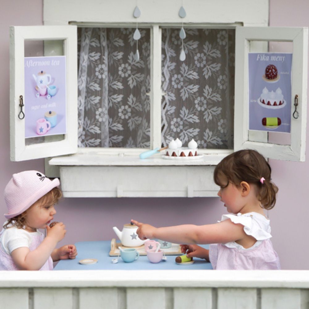 Afternoon Tea Wooden Play Set by Jabadabado | Cotton Planet