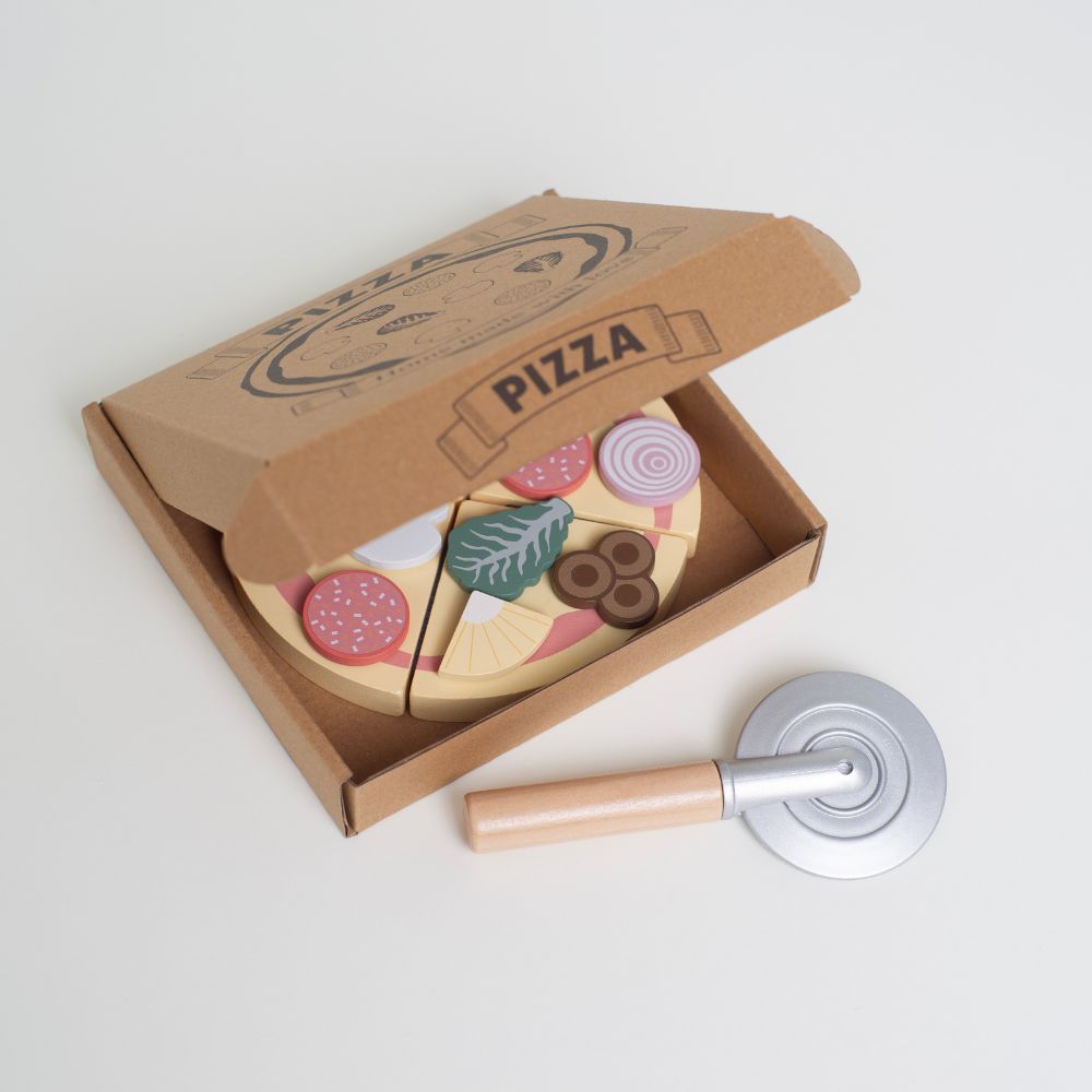 Pizza Oven Wooden Set by Jabadabado | Cotton Planet