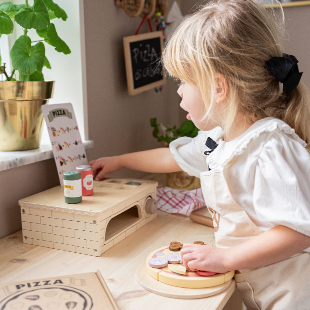 Pizza Oven Wooden Set by Jabadabado | Cotton Planet