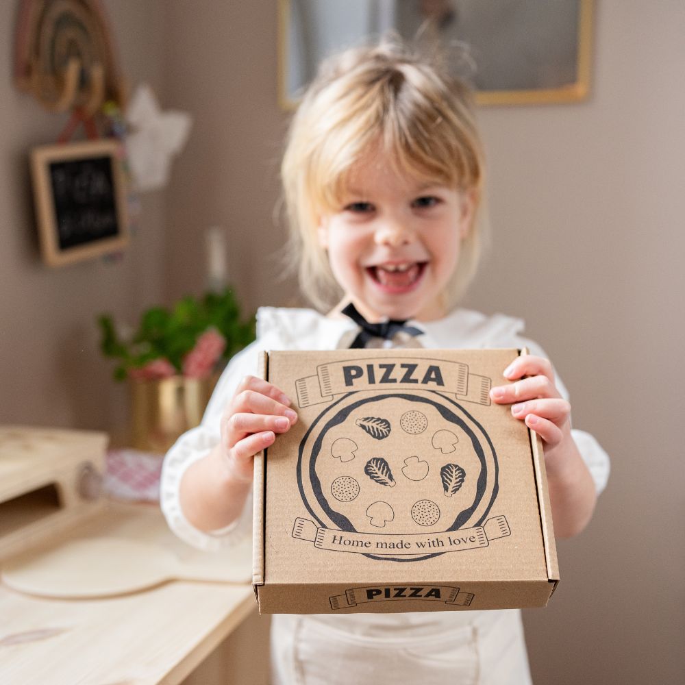 Pizza Oven Wooden Set by Jabadabado | Cotton Planet