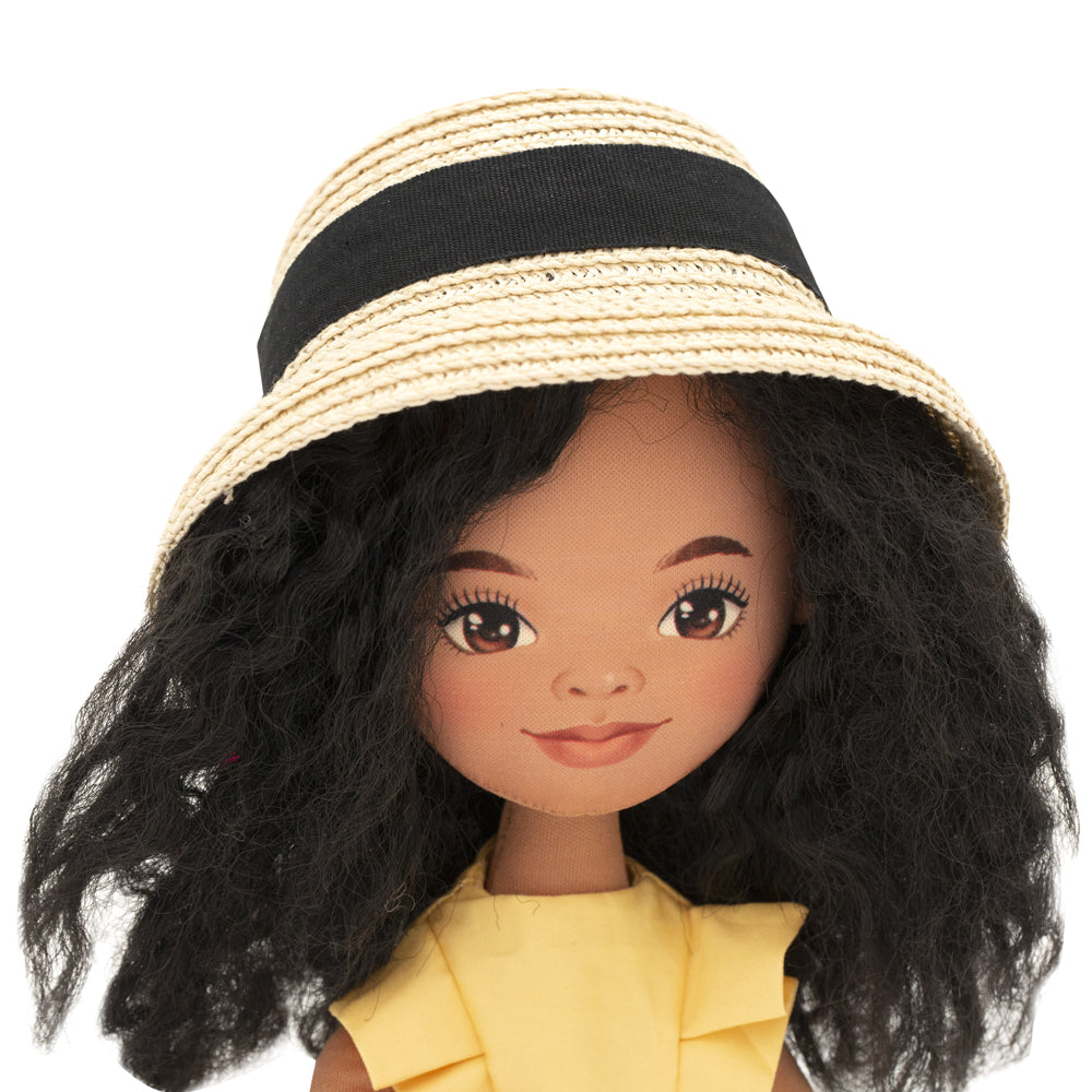 Rag Doll Tina in a Yellow Dress - cottonplanet.ie