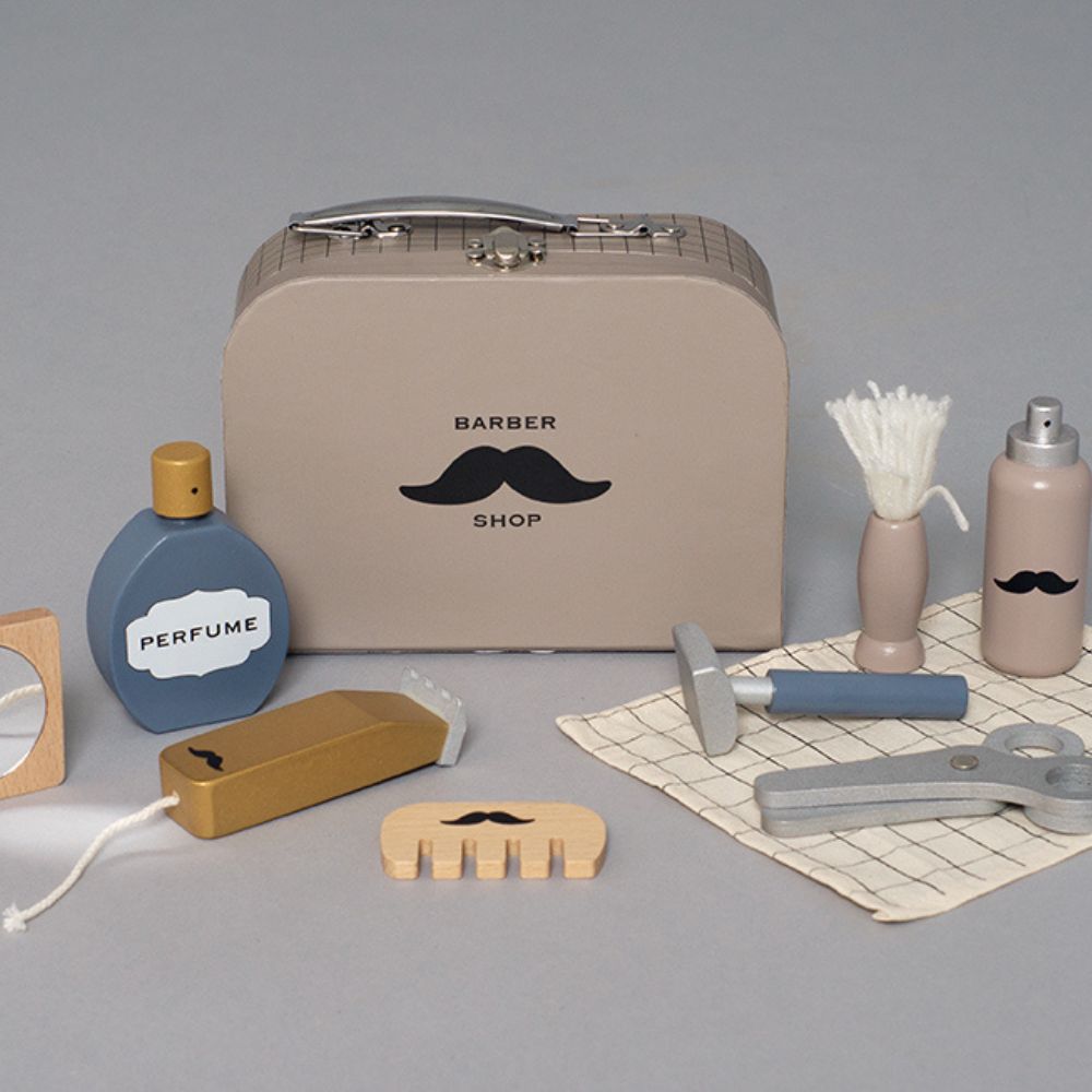 Barber Bag Play Set by Jabadabado | Cotton Planet