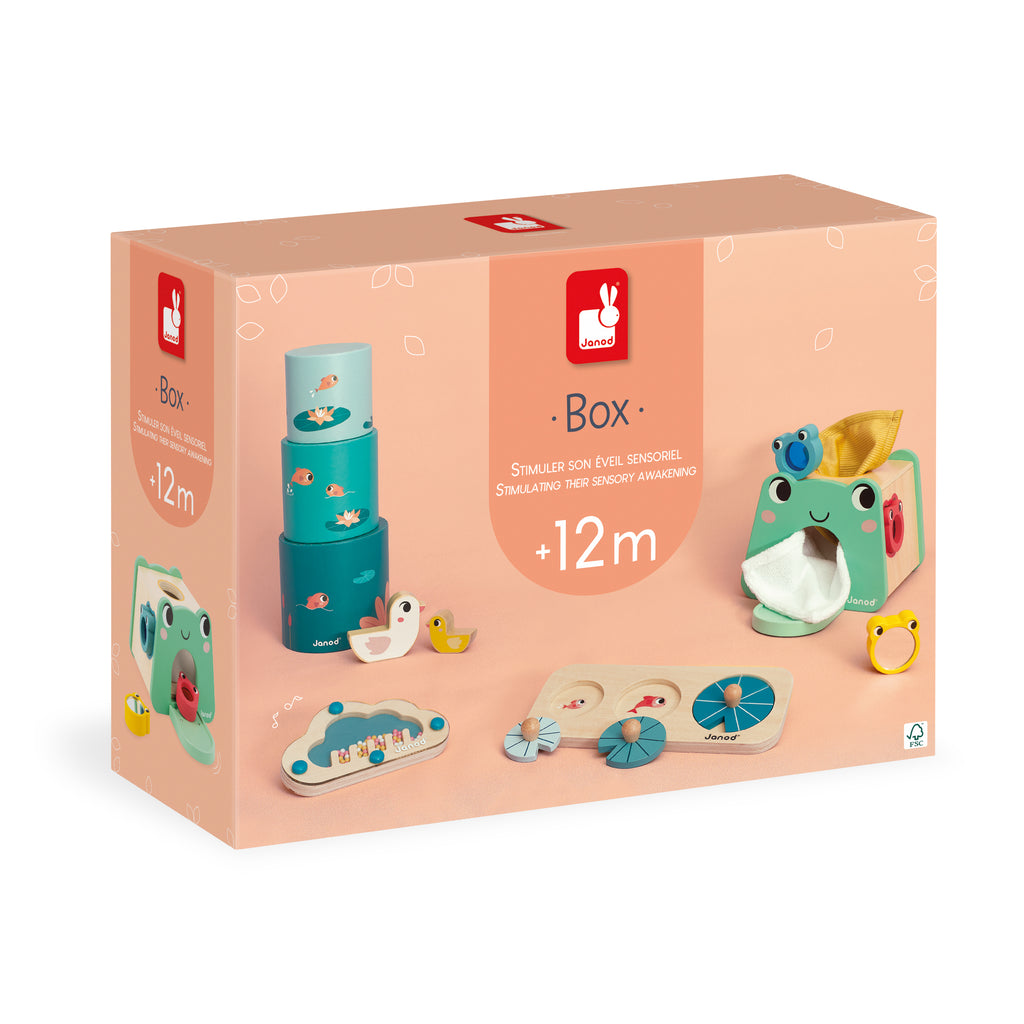 Box of Toys - From 12 Months - Janod Box | Cotton Planet