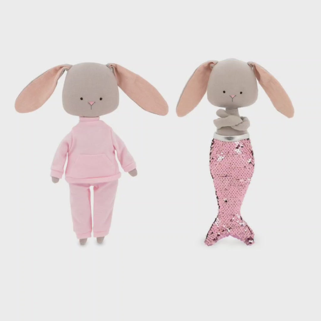 Soft Toy Pink Bunny cottonplanet.ie