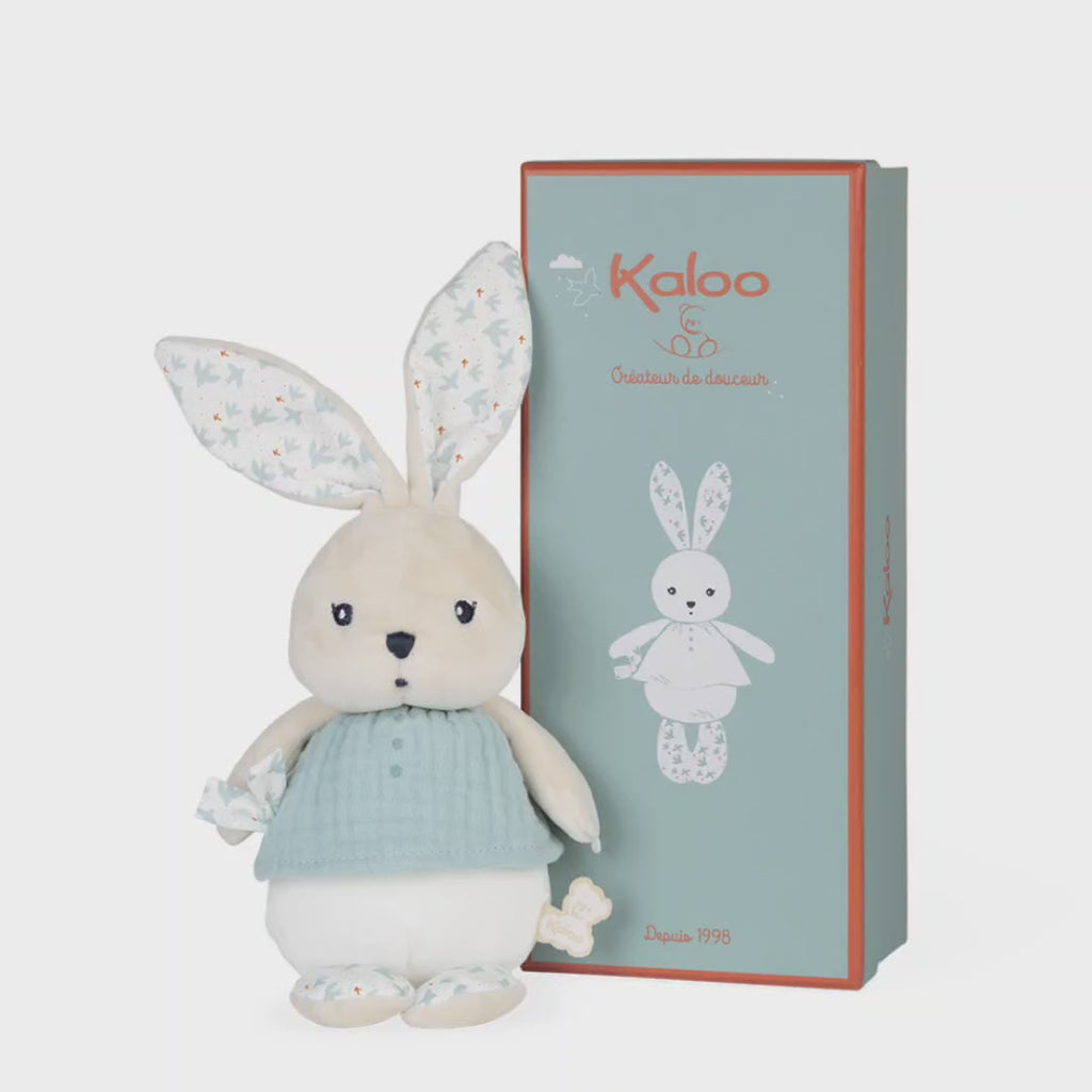 Baby Soft Toy Mint Rabbit cottonplanet.ie