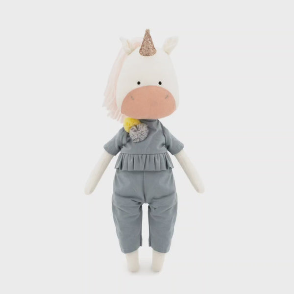 Soft Toy Unicorn cottonplanet.ie