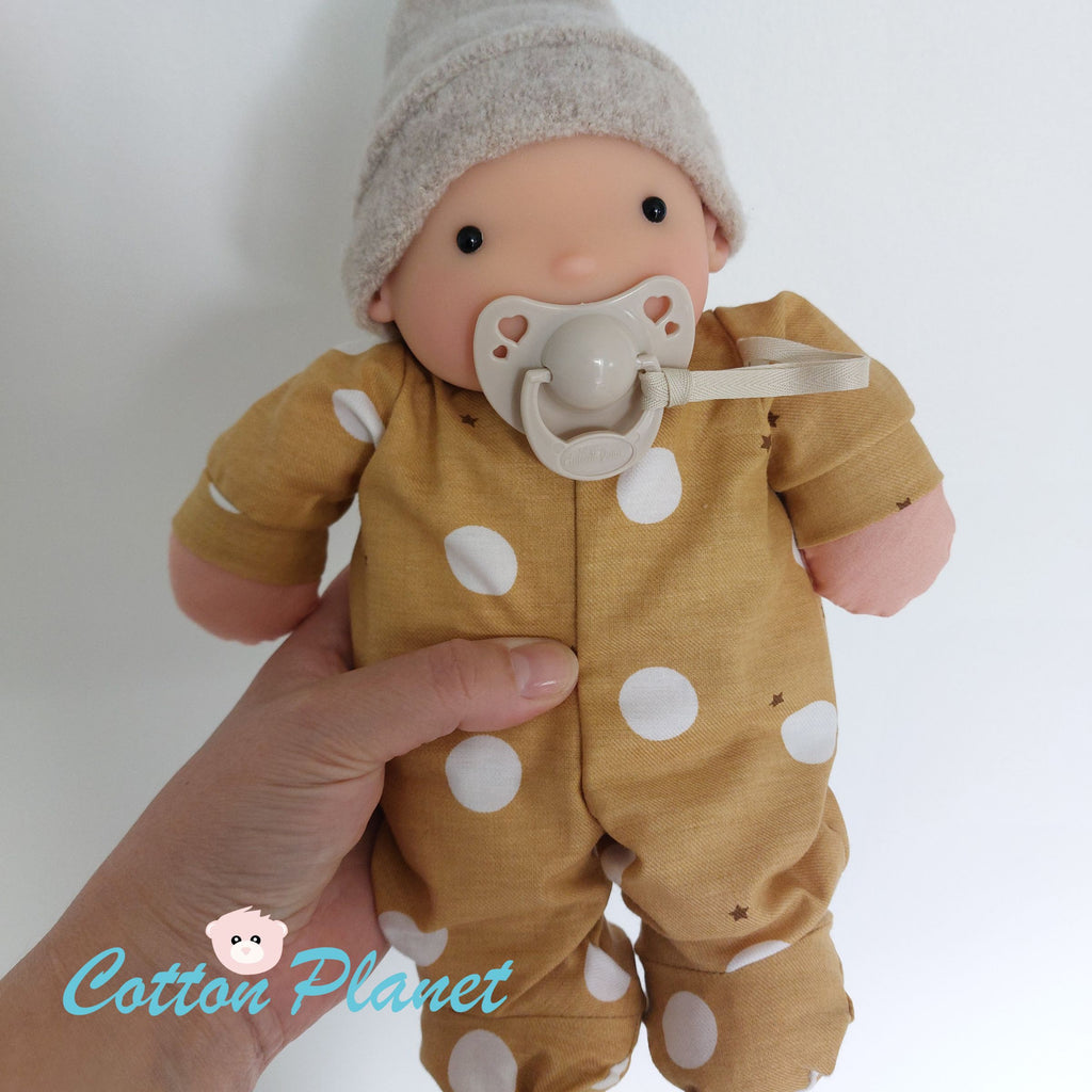 Organic Soft Doll in Mustard by Antonio Juan | Cotton Planet