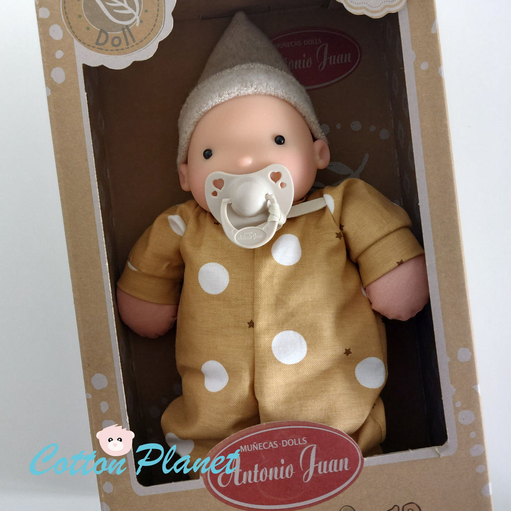 Organic Soft Doll in Mustard by Antonio Juan | Cotton Planet