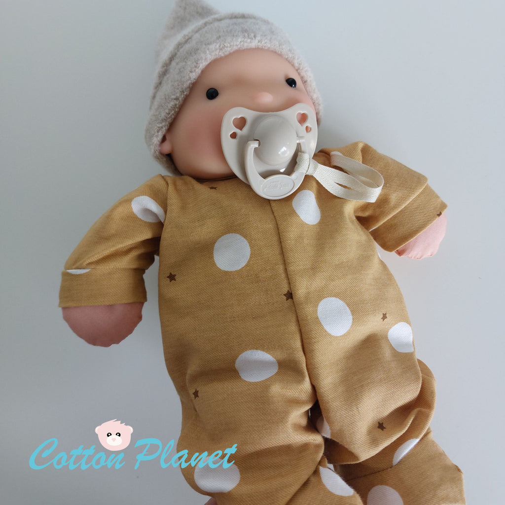 Organic Soft Doll in Mustard by Antonio Juan | Cotton Planet