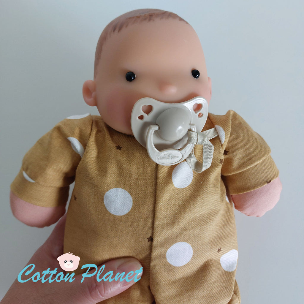 Organic Soft Doll in Mustard by Antonio Juan | Cotton Planet
