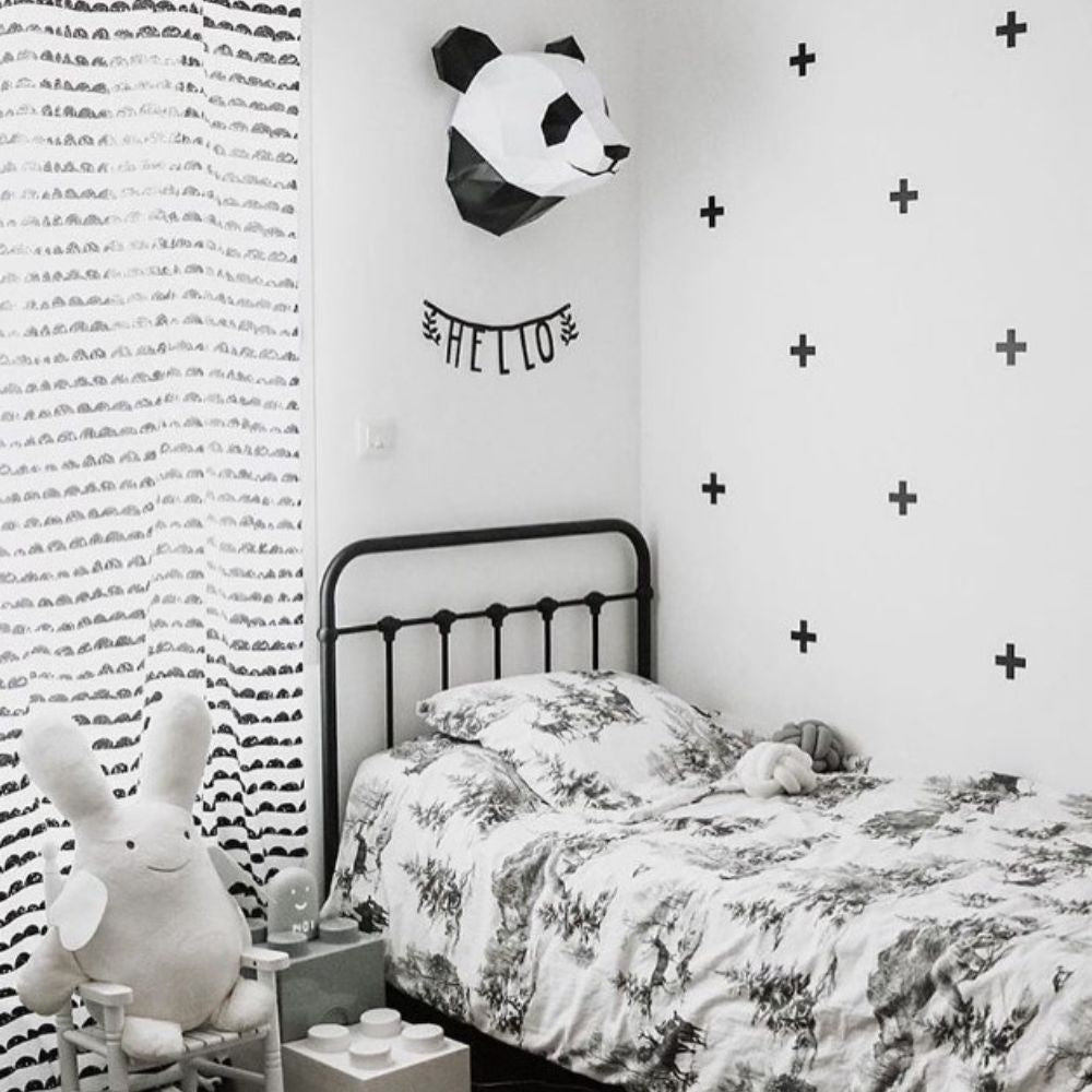 Wall Stickers Black Crosses | Cotton Planet